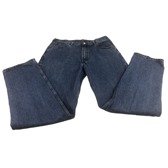 Levi's 550 Men's Jeans 38 x 34 Y2K Regular Fit Straight Leg Blue Denim Stonewash - Picture 1 of 14